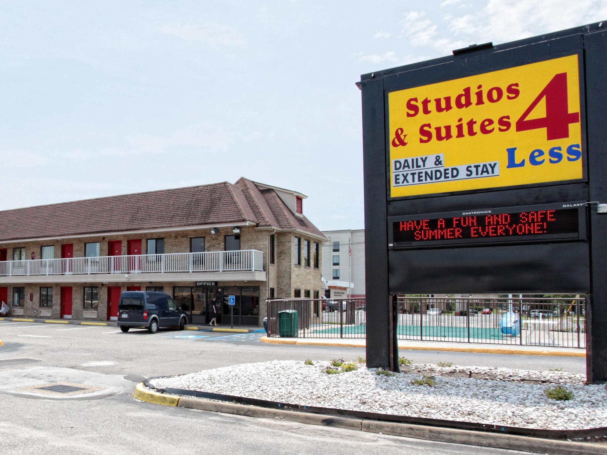 Studios And Suites 4 Less Battlefield Blvd Chesapeake Exteriör bild